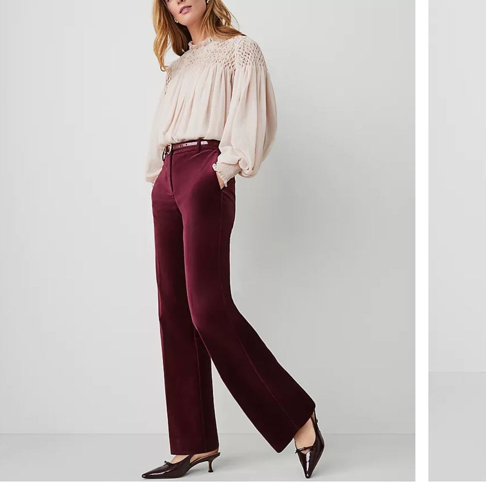 Jayne Trouser Velvet Pant